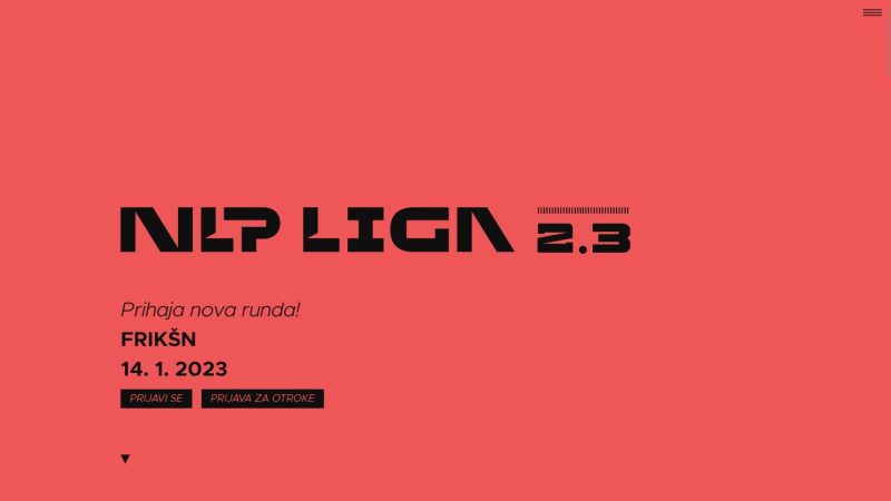 NLP liga - slika projekta